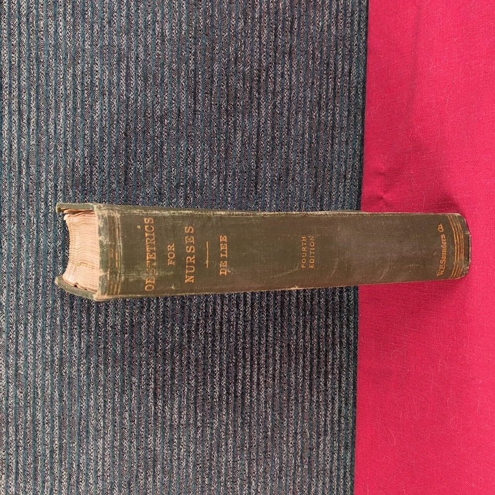 Antique 1915 Obstetrics For Nurses Book - Picture 4 of 13